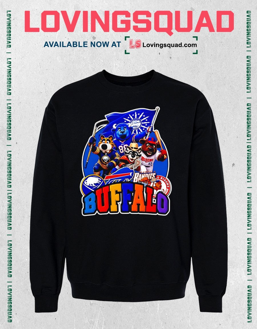 City Series Buffalo Mascots Graphic Shirt