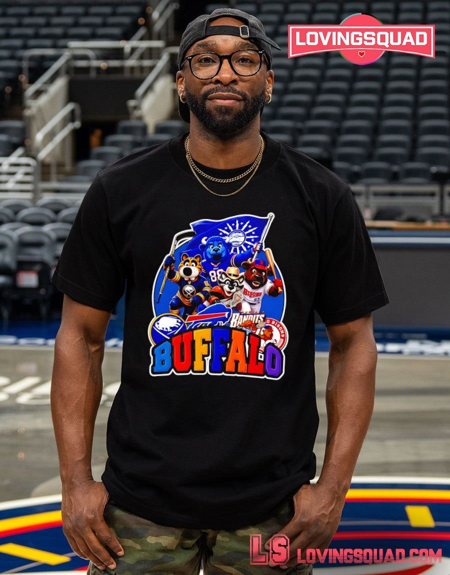 City Series Buffalo Mascots Graphic Shirt