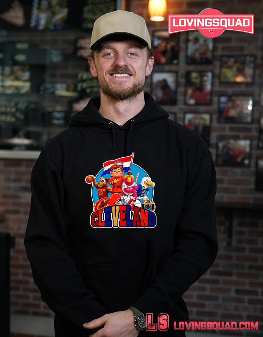 City Series Cleveland Mascots Graphic Shirt