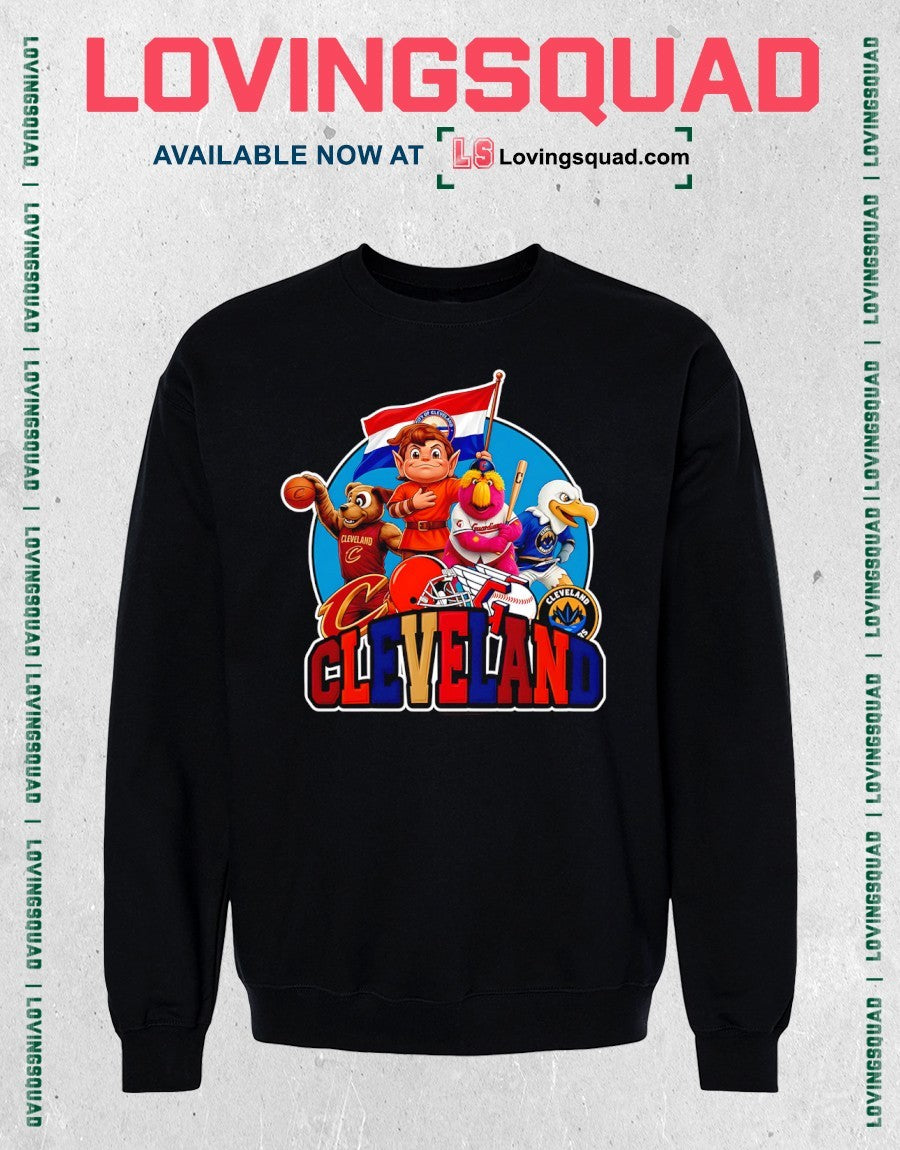 City Series Cleveland Mascots Graphic Shirt