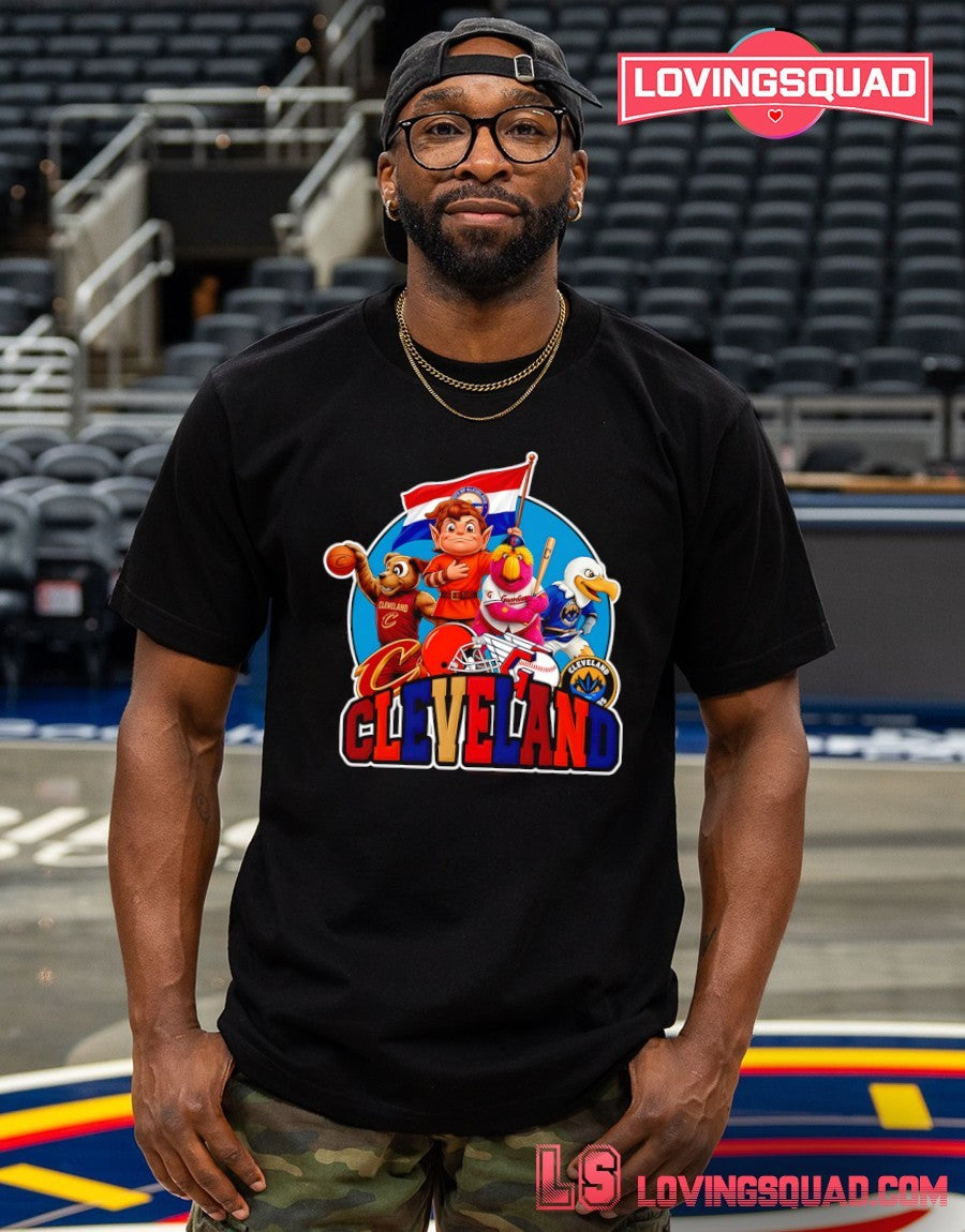 City Series Cleveland Mascots Graphic Shirt