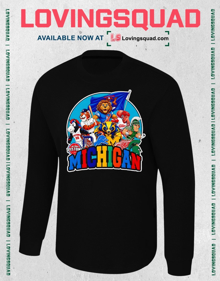 City Series Michigan Mascots Graphic Shirt