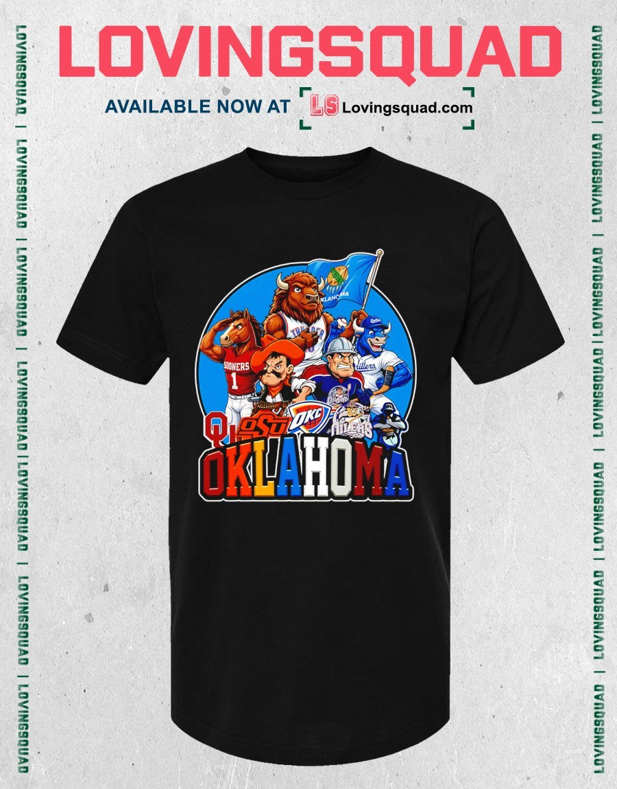 City Series Oklahoma Mascots Graphic Shirt