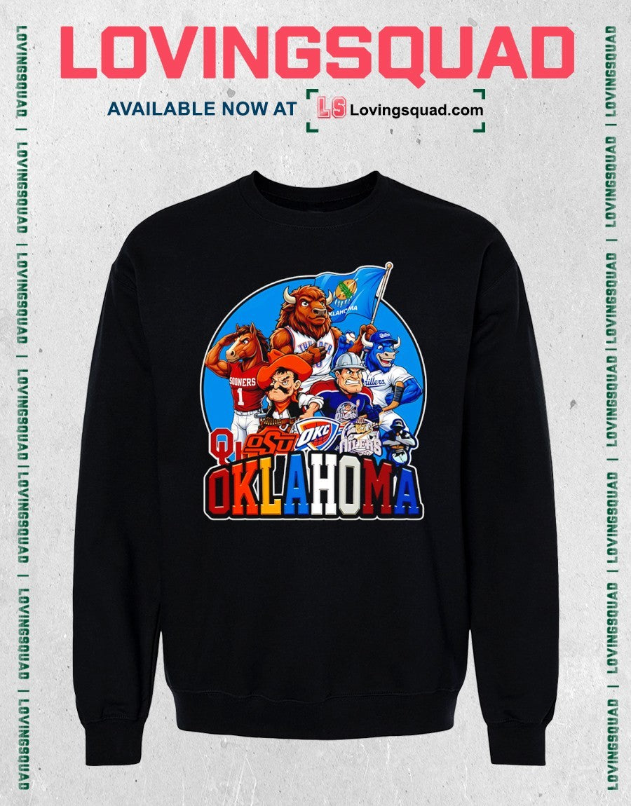 City Series Oklahoma Mascots Graphic Shirt