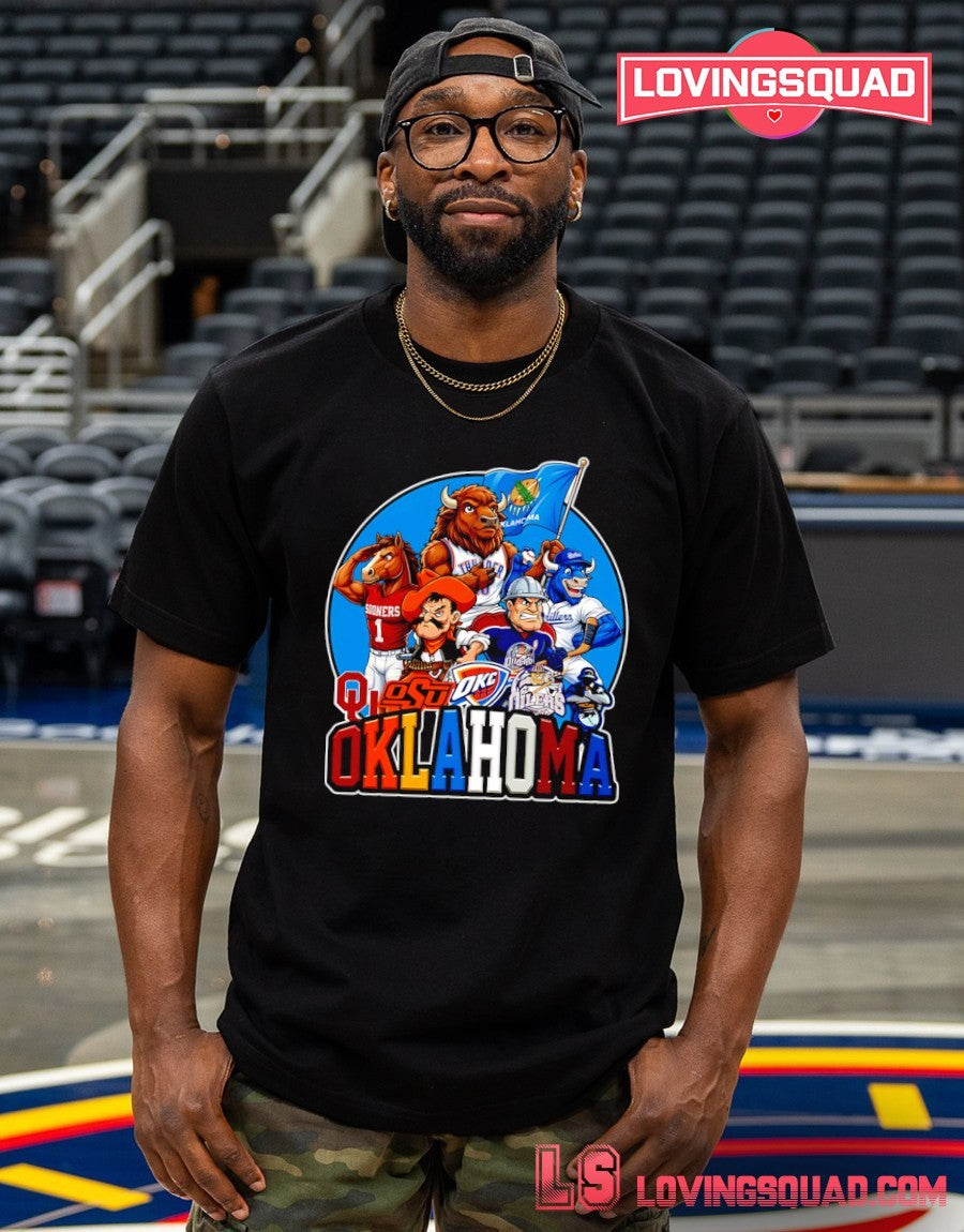 City Series Oklahoma Mascots Graphic Shirt
