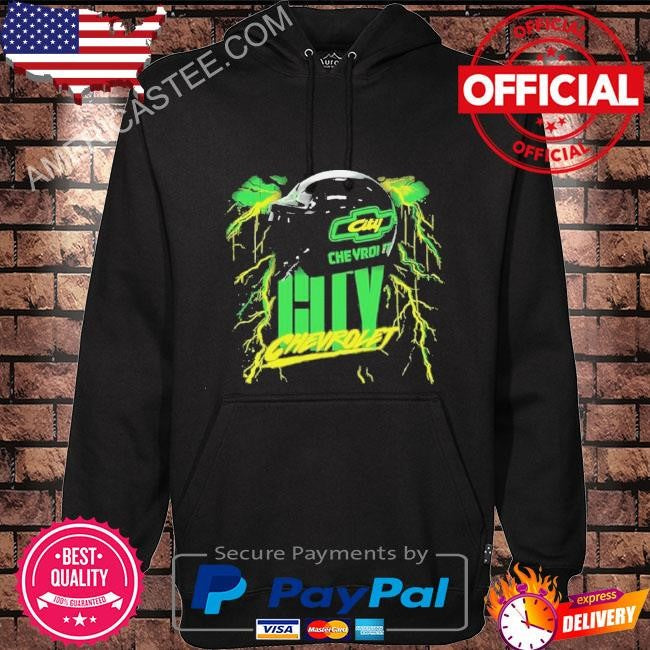 City chevrolet helmet shirt