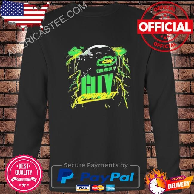 City chevrolet helmet shirt