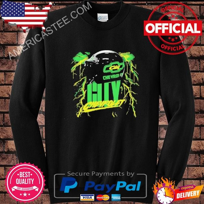 City chevrolet helmet shirt