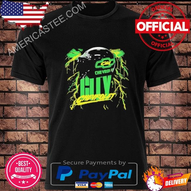 City chevrolet helmet shirt