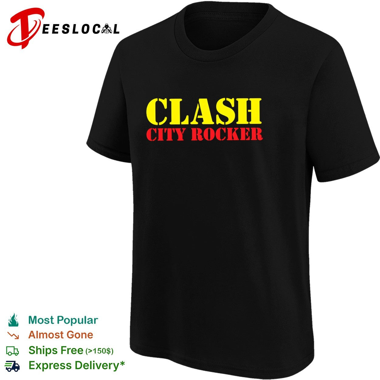 Clash City Rocker shirt