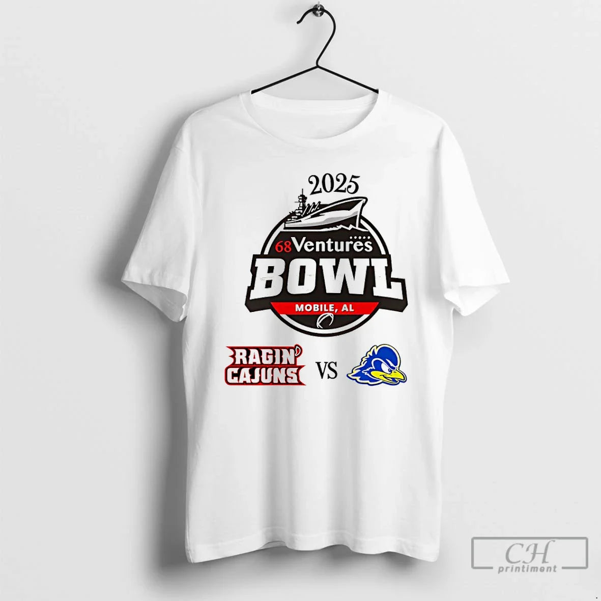 Classic 68 Ventures Bowl 2025 Louisiana Vs Delaware T-Shirts, Hoodie, Sweatshirt