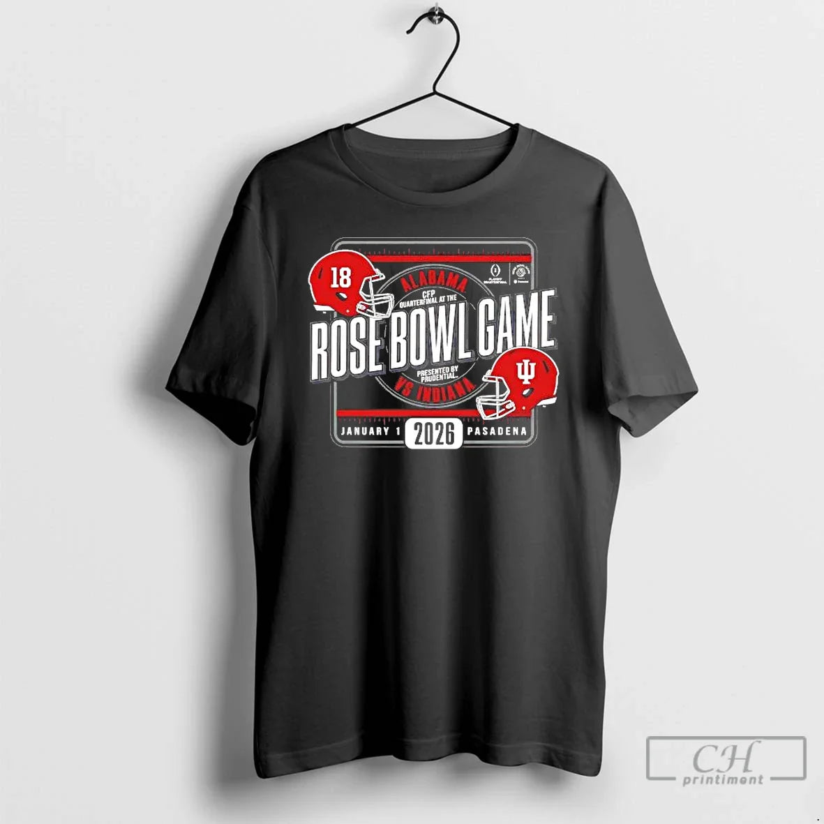 Classic Alabama Vs Indiana 2026 Rose Bowl Game Head Head T-Shirts, Hoodie, Sweatshirt