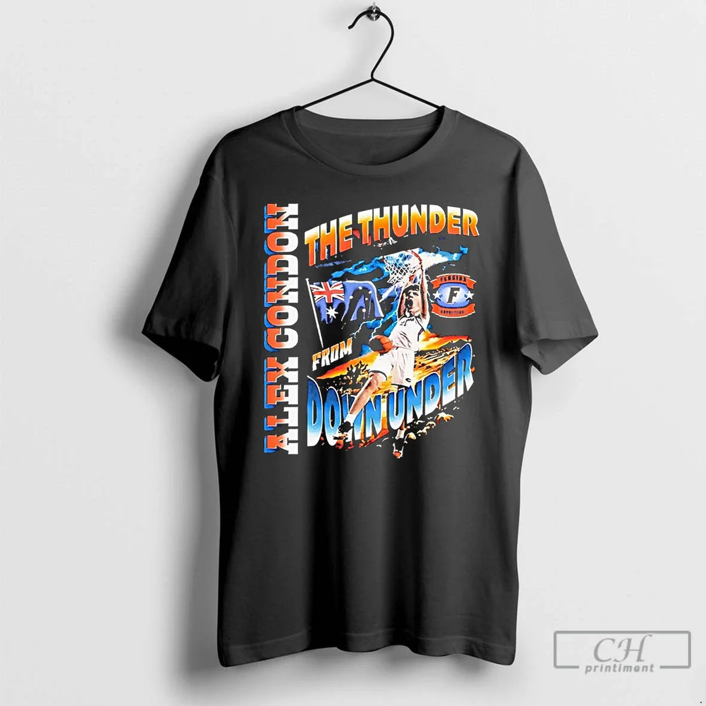 Classic Alex Condon Thunder Down Under Florida Gators T-Shirts, Hoodie, Sweatshirt