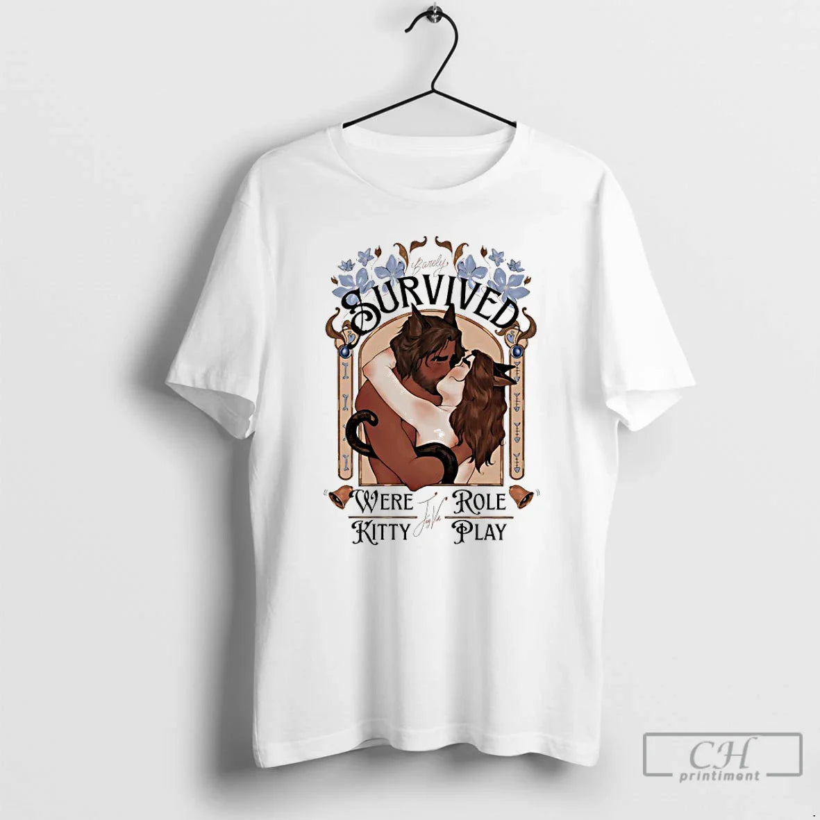 Classic Barely Survived Were Kitty Jayvik Role Play Art T-Shirts, Hoodie, Sweatshirt