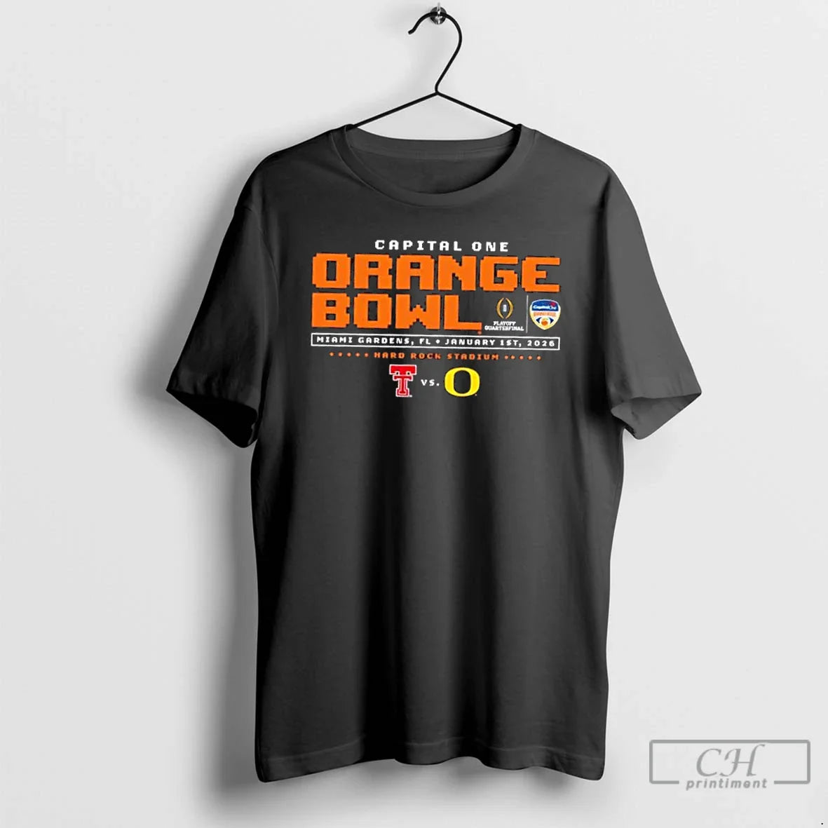 Classic Capital One Orange Bowl Miami Gardens Fl January 1st 2026 Texas Tech Red Raiders T-Shirts, Hoodie, Sweatshirt