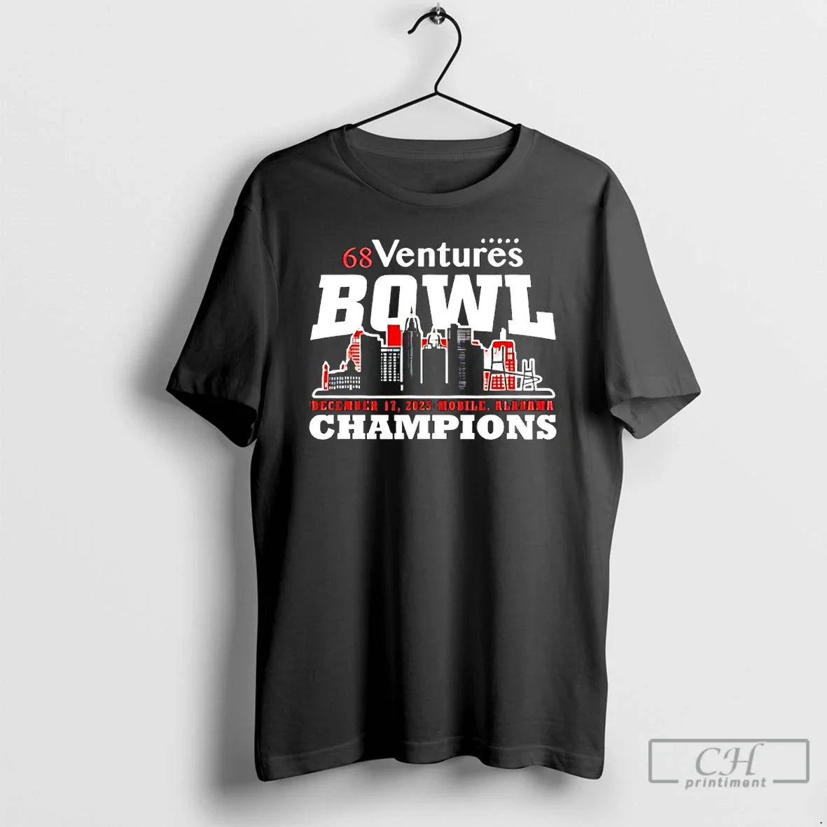 Classic Delaware Football 68 Ventures Bowl Champions Skyline T-Shirts, Hoodie, Sweatshirt