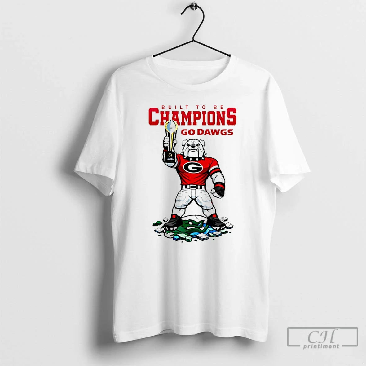 Classic Georgia Bulldogs 2026 Cfp Built Be Champions Go Dawgs T-Shirts, Hoodie, Sweatshirt