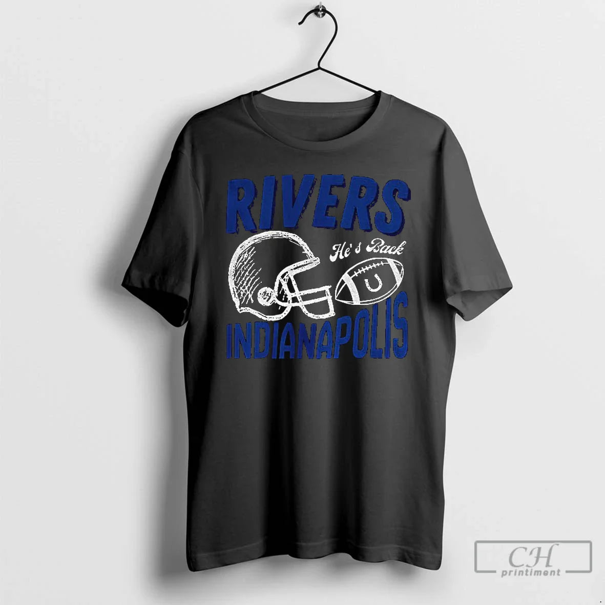 Classic Phillip Rivers Indianapolis Colts Football Hes Back T-Shirts, Hoodie, Sweatshirt