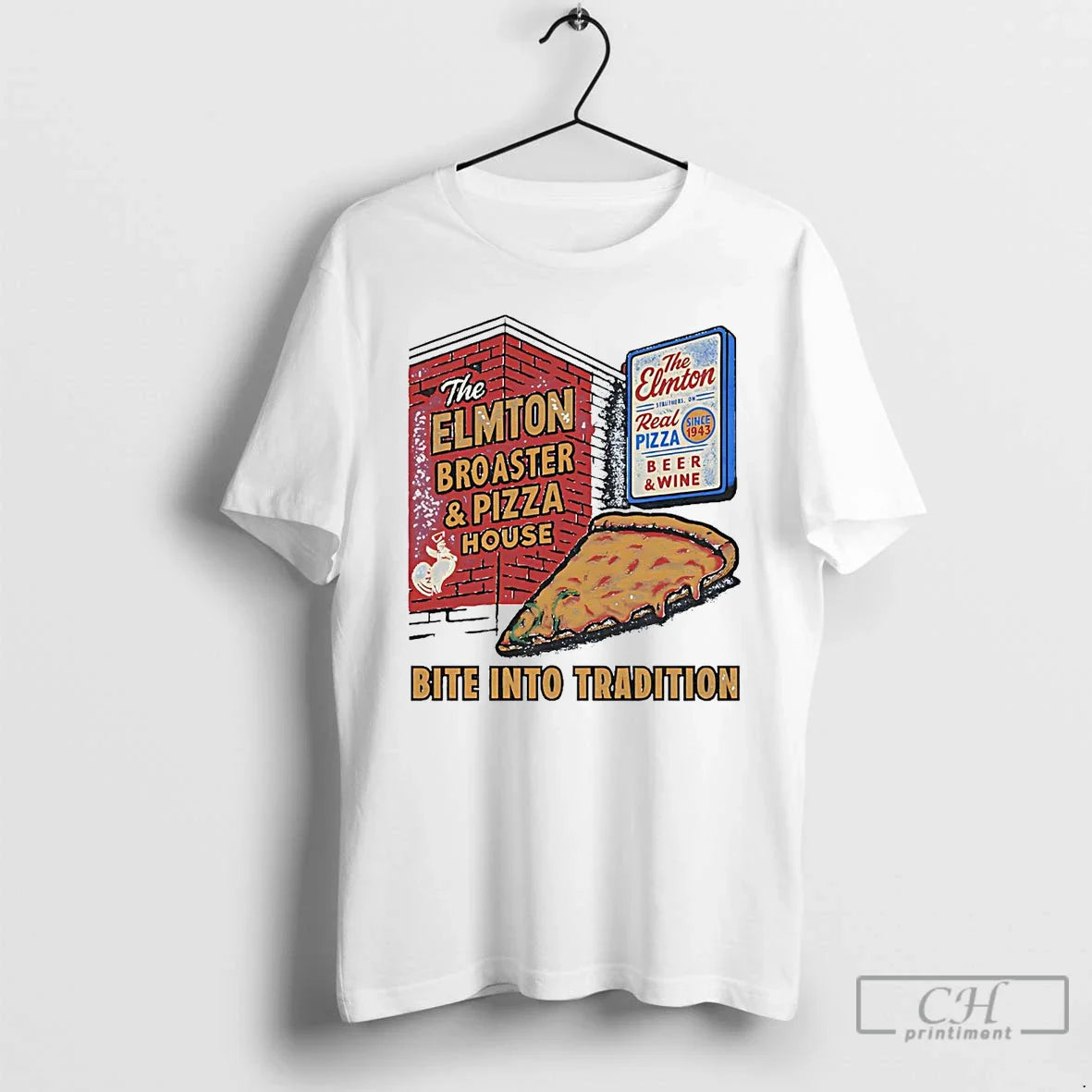 Classic Elmton Broasted Pizza House Bite Tradition T-Shirts, Hoodie, Sweatshirt