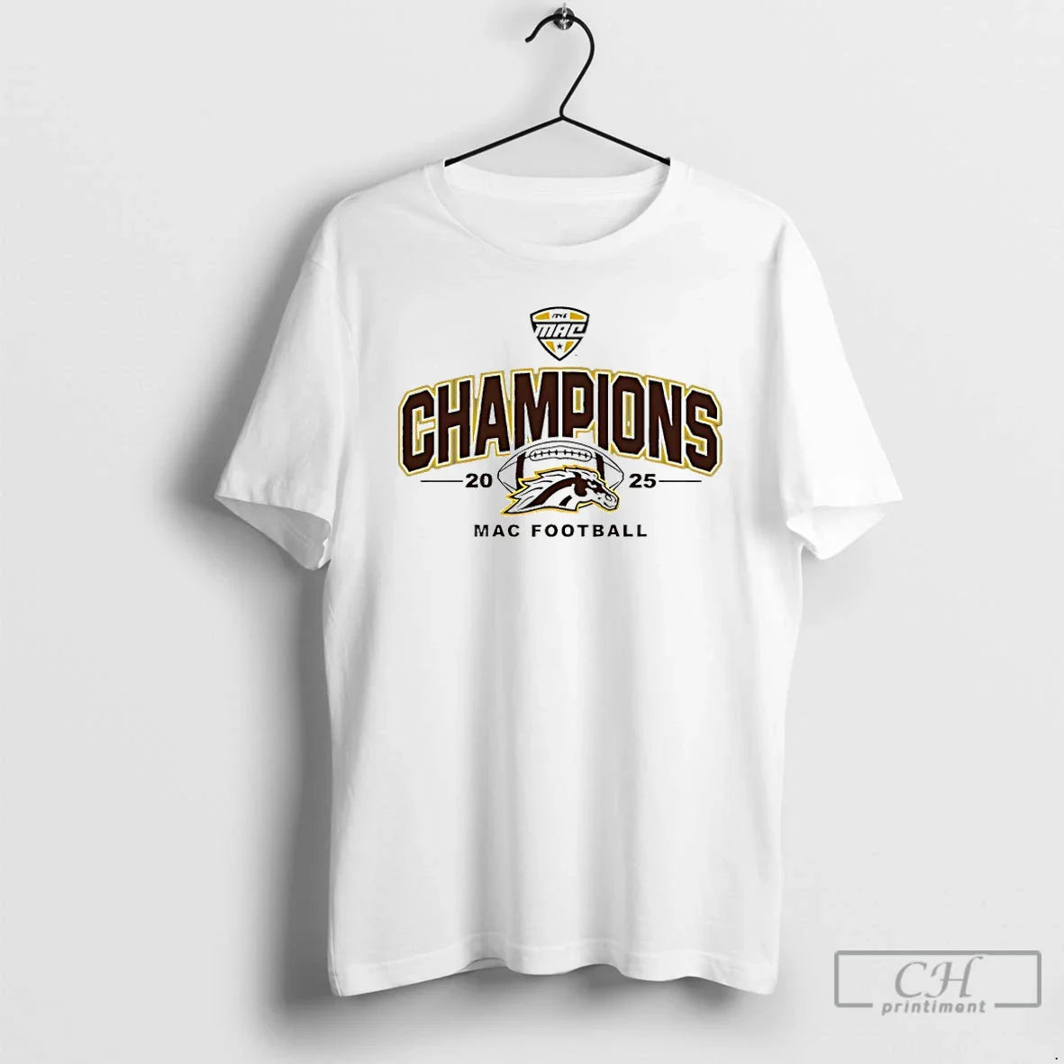 Classic Western Michigan Broncos Mac 2025 Football Champions T-Shirts, Hoodie, Sweatshirt