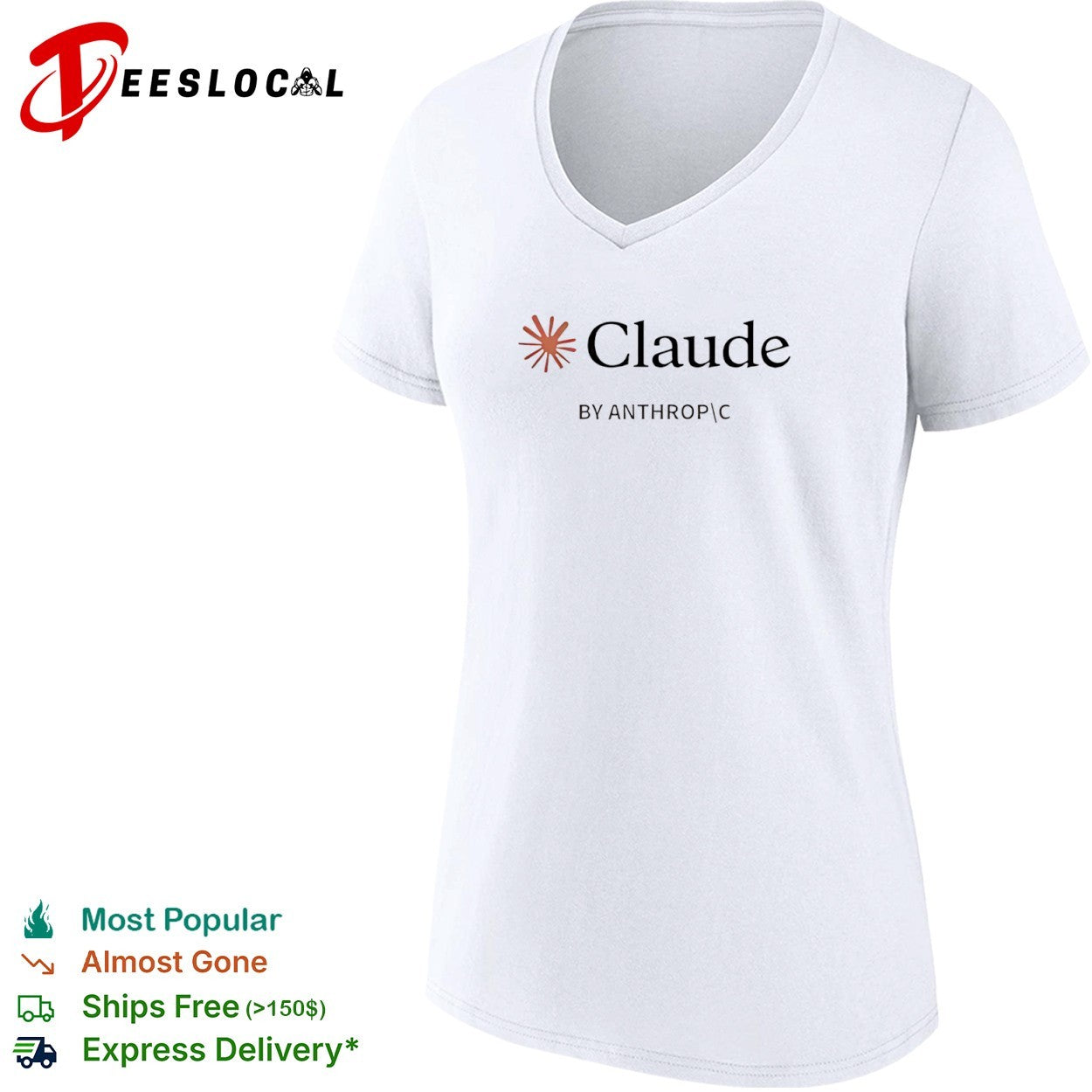 Claude by Anthropic Logo shirt