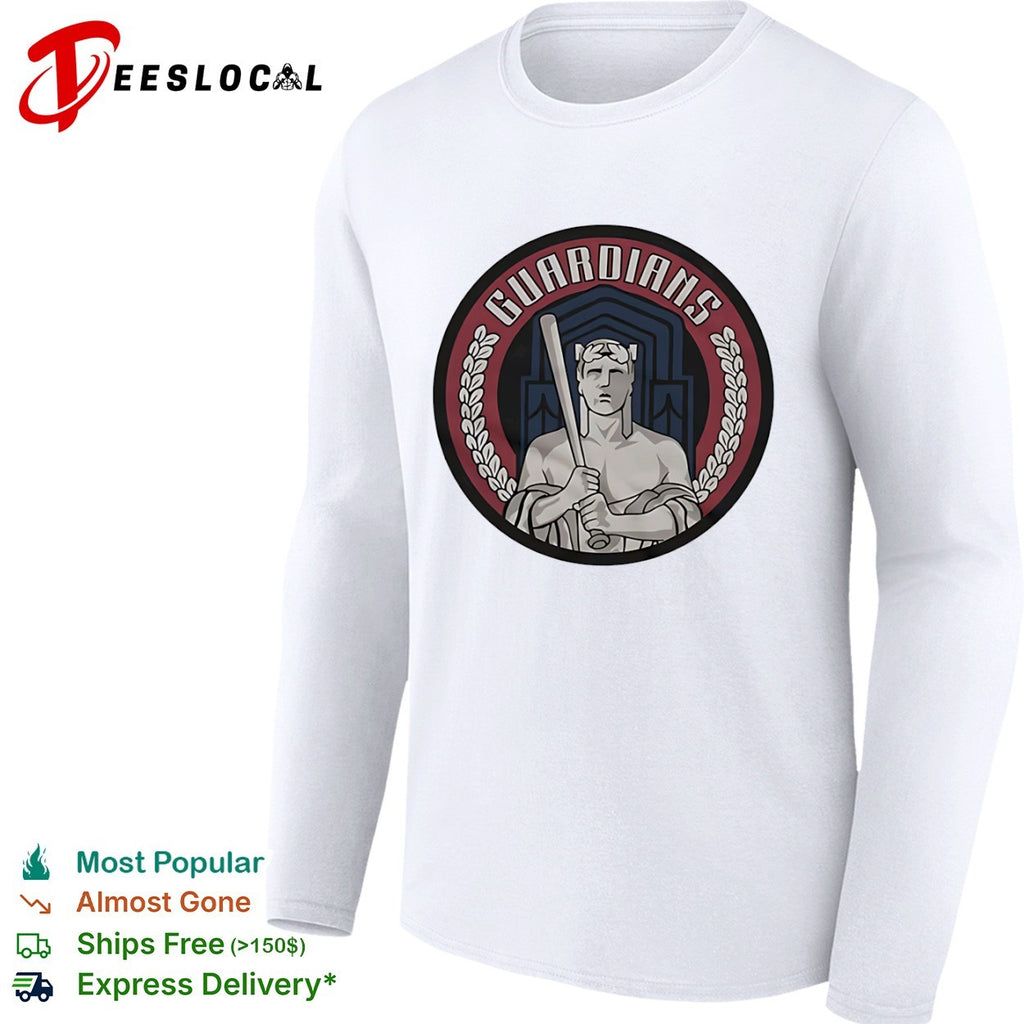 Cleveland Guardians baseball statue emblem shirt