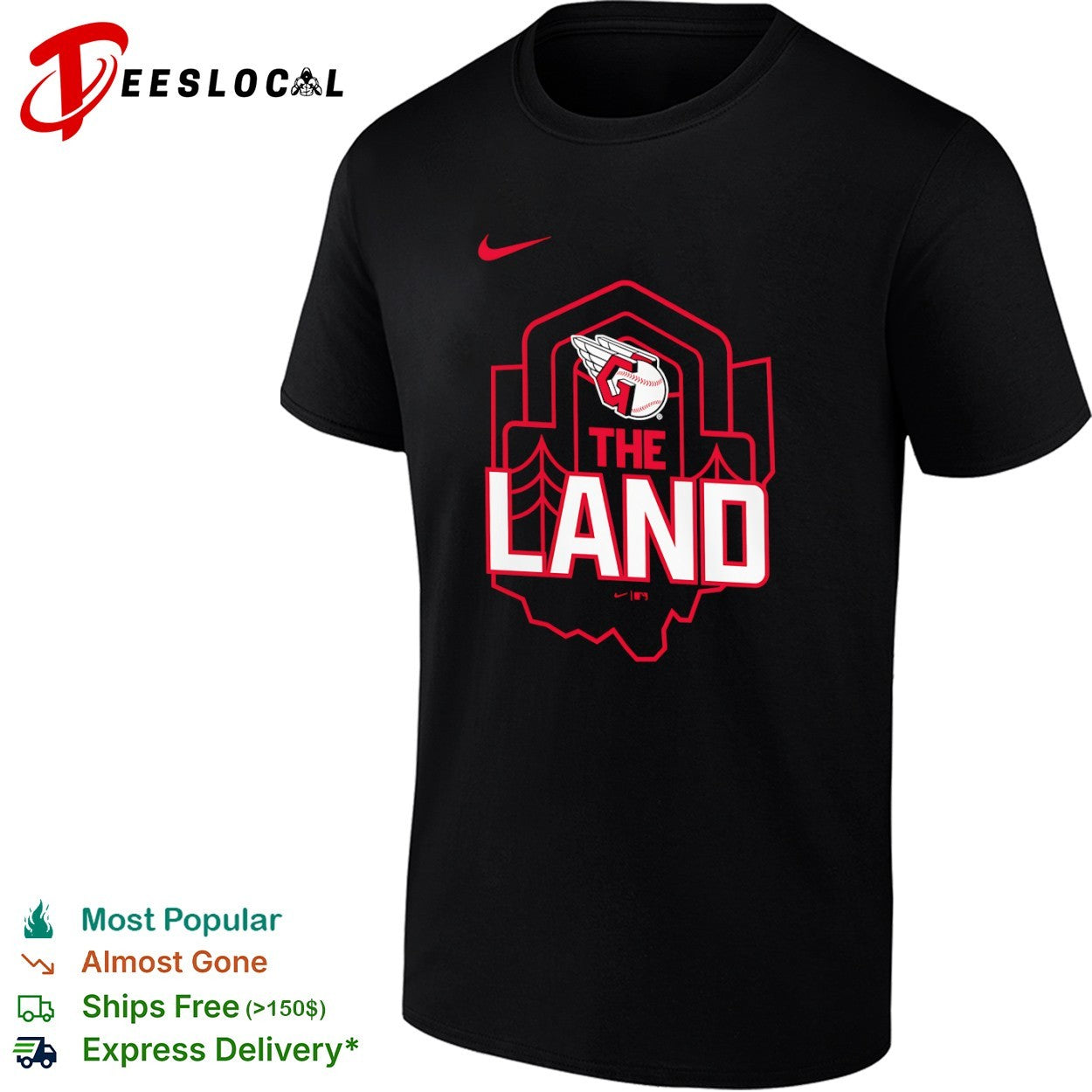 Cleveland Guardians the land MLB shirt