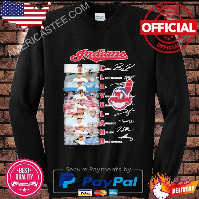 Cleveland Indiana Team True Starting Squad Baseball T-Shirt
