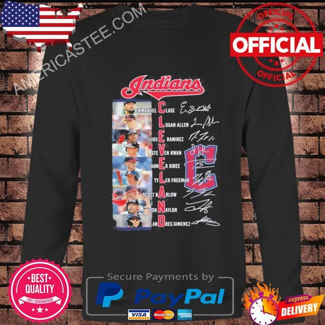 Cleveland indiana baseball team true starting squad shirt