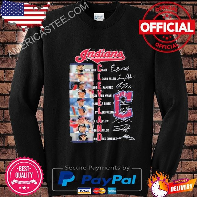 Cleveland indiana baseball team true starting squad shirt