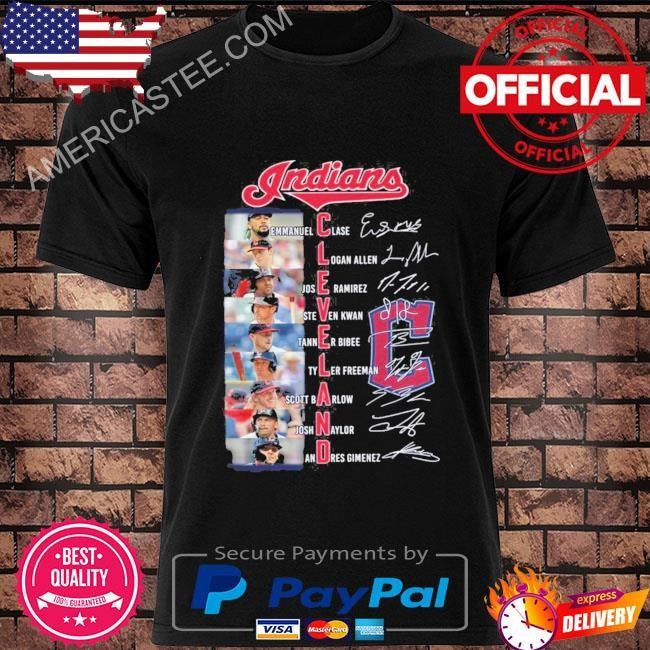 Cleveland indiana baseball team true starting squad shirt