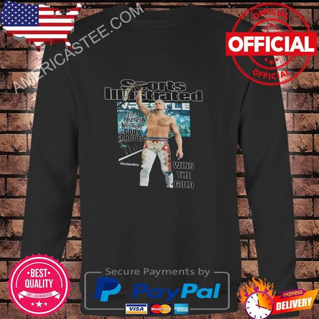 Cody Rhodes Contenders Clothing Sports Illustrated Cody Wins The Gold T-Shirt