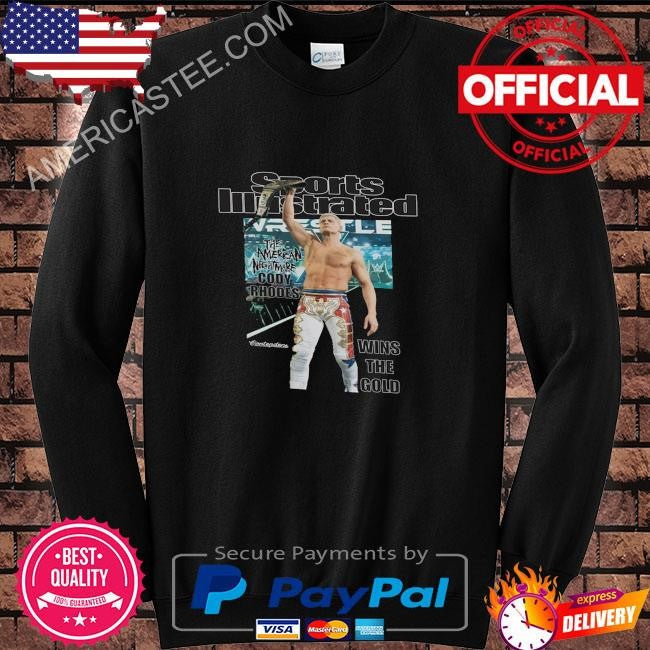 Cody Rhodes Contenders Clothing Sports Illustrated Cody Wins The Gold T-Shirt