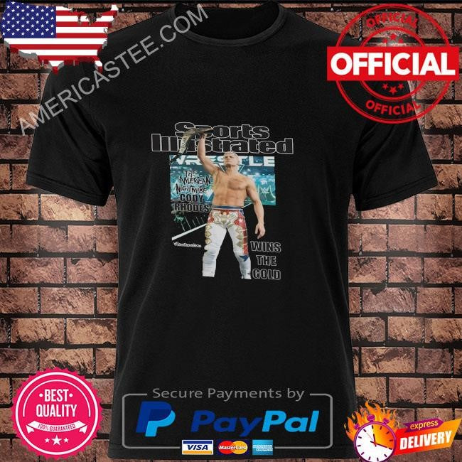 Cody Rhodes Contenders Clothing Sports Illustrated Cody Wins The Gold T-Shirt