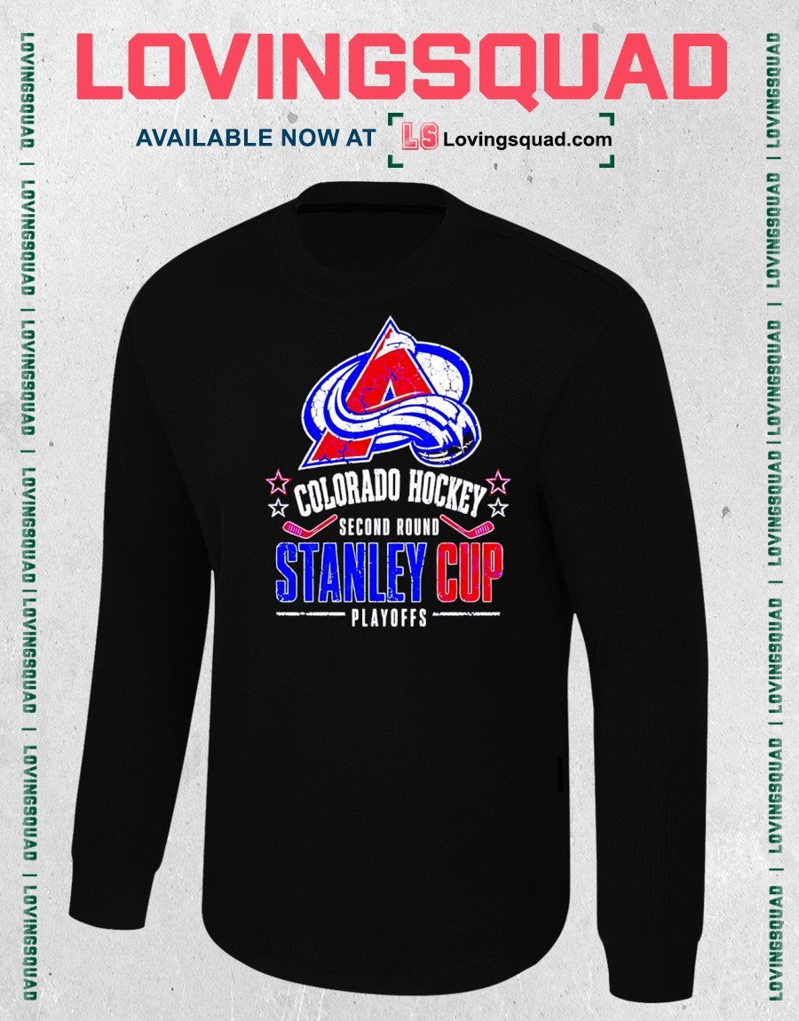 Colorado Avalanche Second Round Stanley Cup 2026 shirt