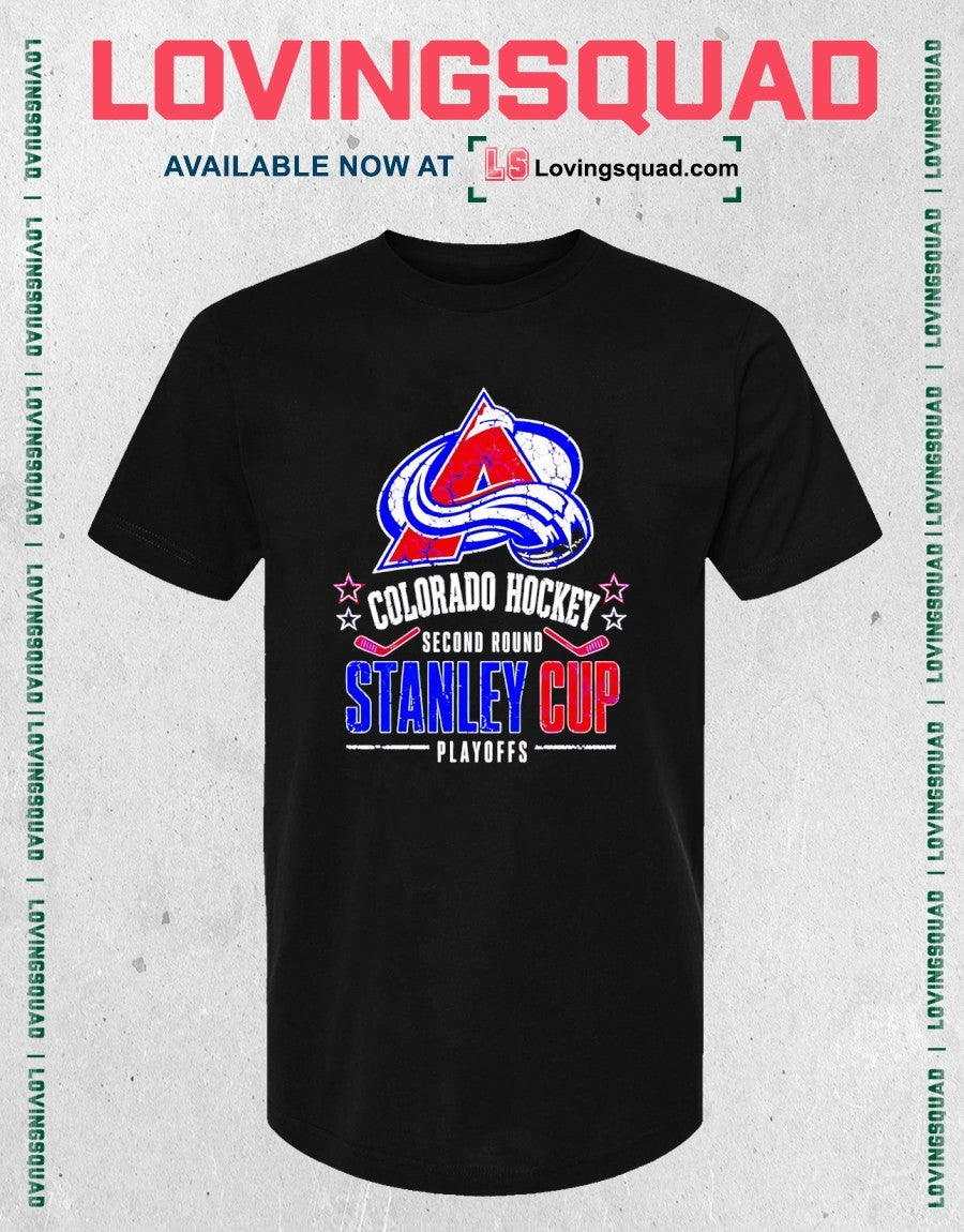 Colorado Avalanche Second Round Stanley Cup 2026 shirt