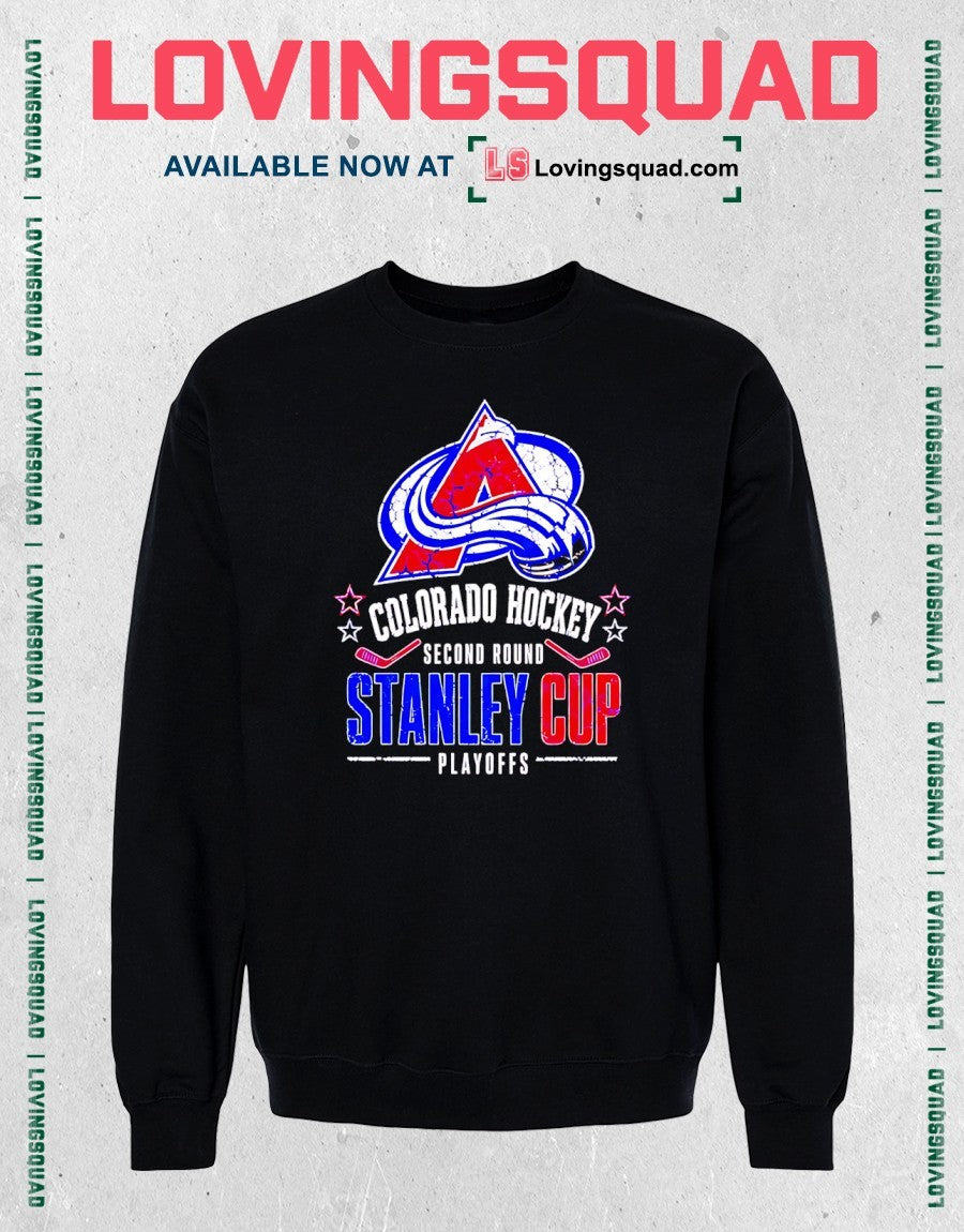 Colorado Avalanche Second Round Stanley Cup 2026 shirt
