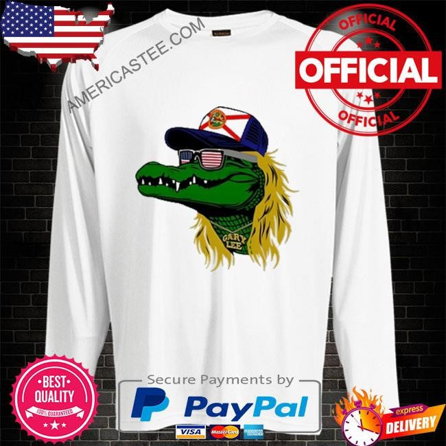 Conservativeant wearing gary lee gator shirt