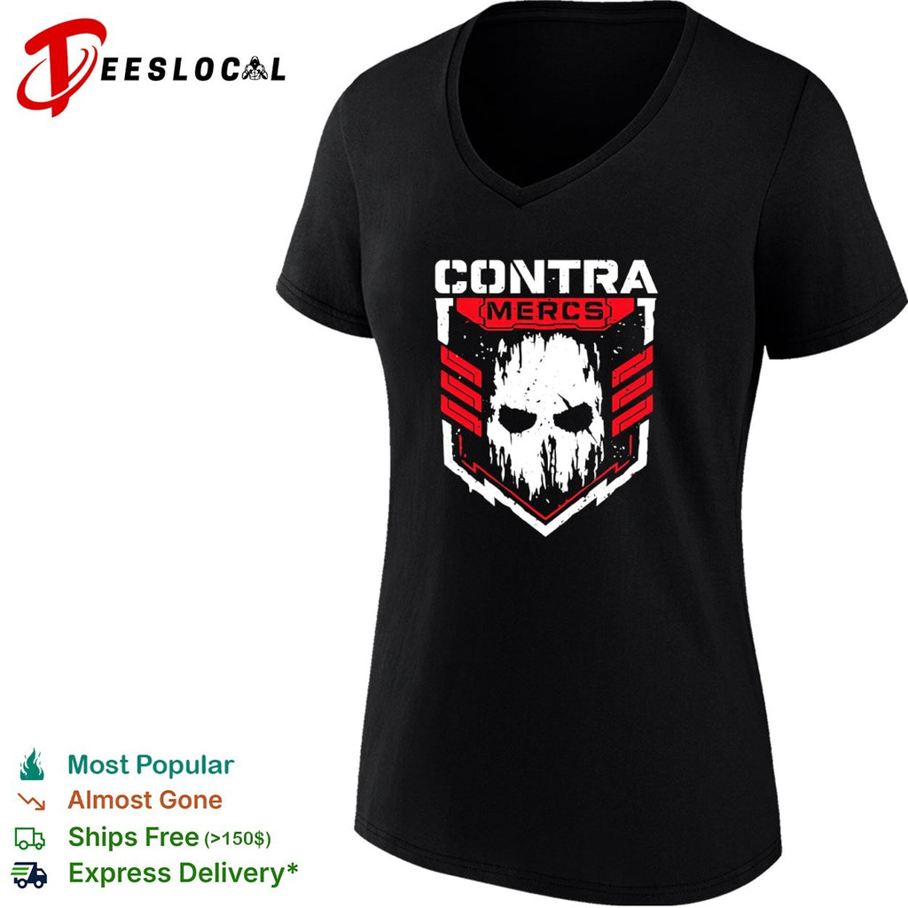 Contra Mercs Skull shirt