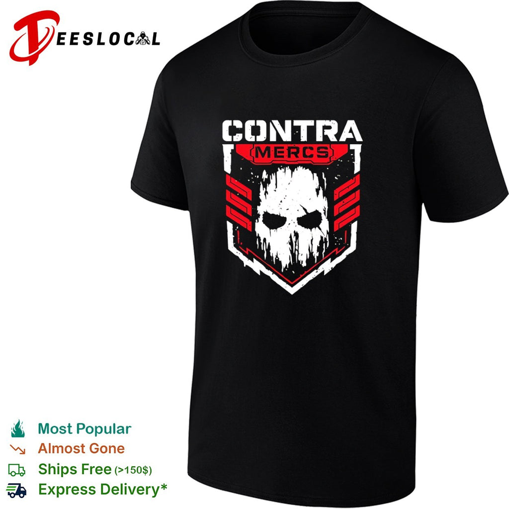 Contra Mercs Skull shirt