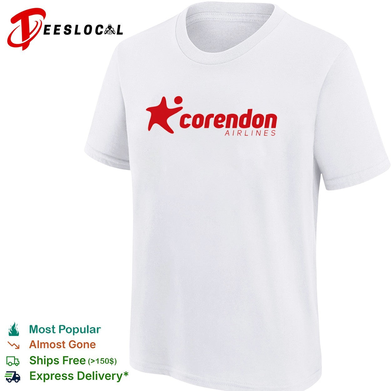 Corendon Airlines logo shirt