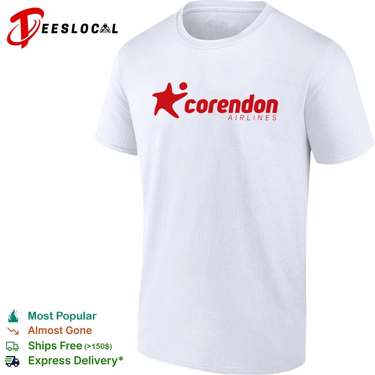 Corendon Airlines logo shirt