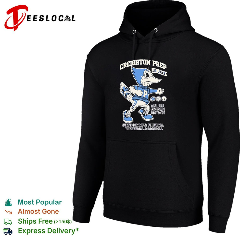 Creighton Prep Jr Jays Triple Crown 1980 1981 shirt