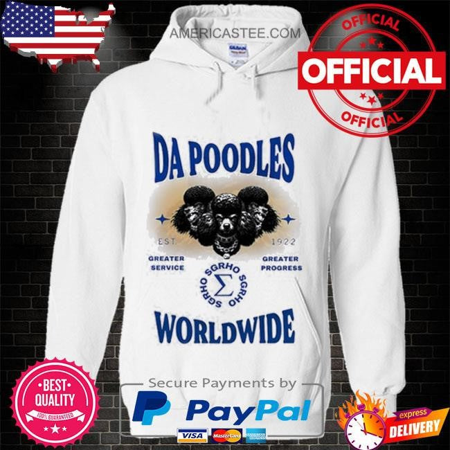 Da poodles sigma gamma rho sorority est 1922 shirt