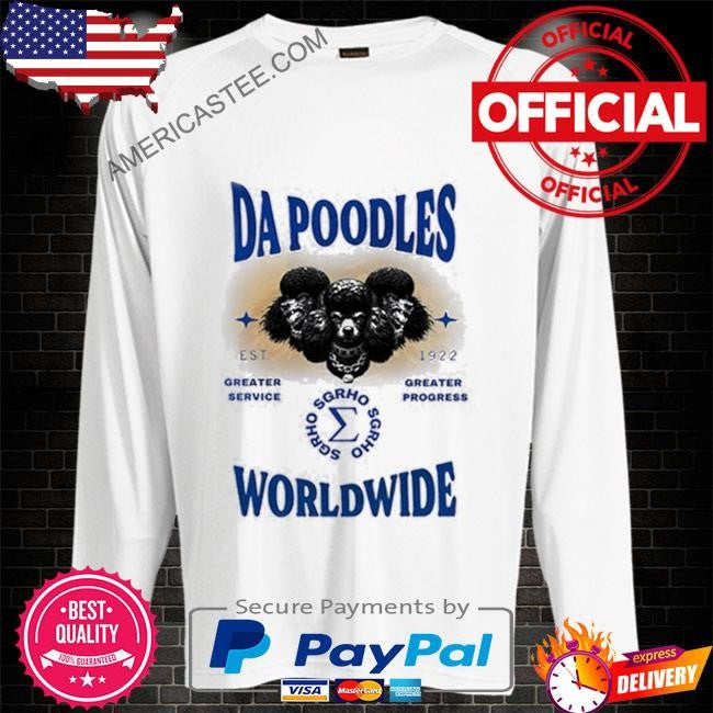 Da poodles sigma gamma rho sorority est 1922 shirt