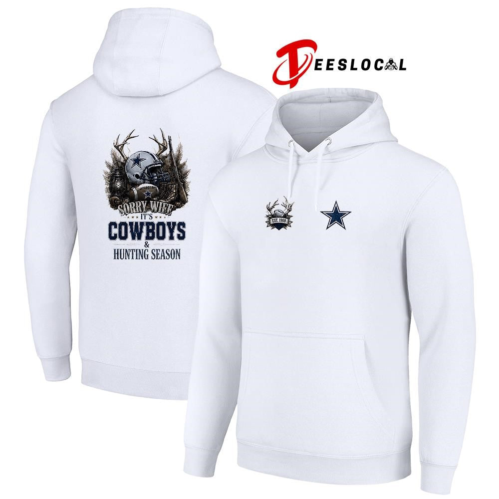 Dallas Cowboys sorry wife it’s hunting season deer shirt