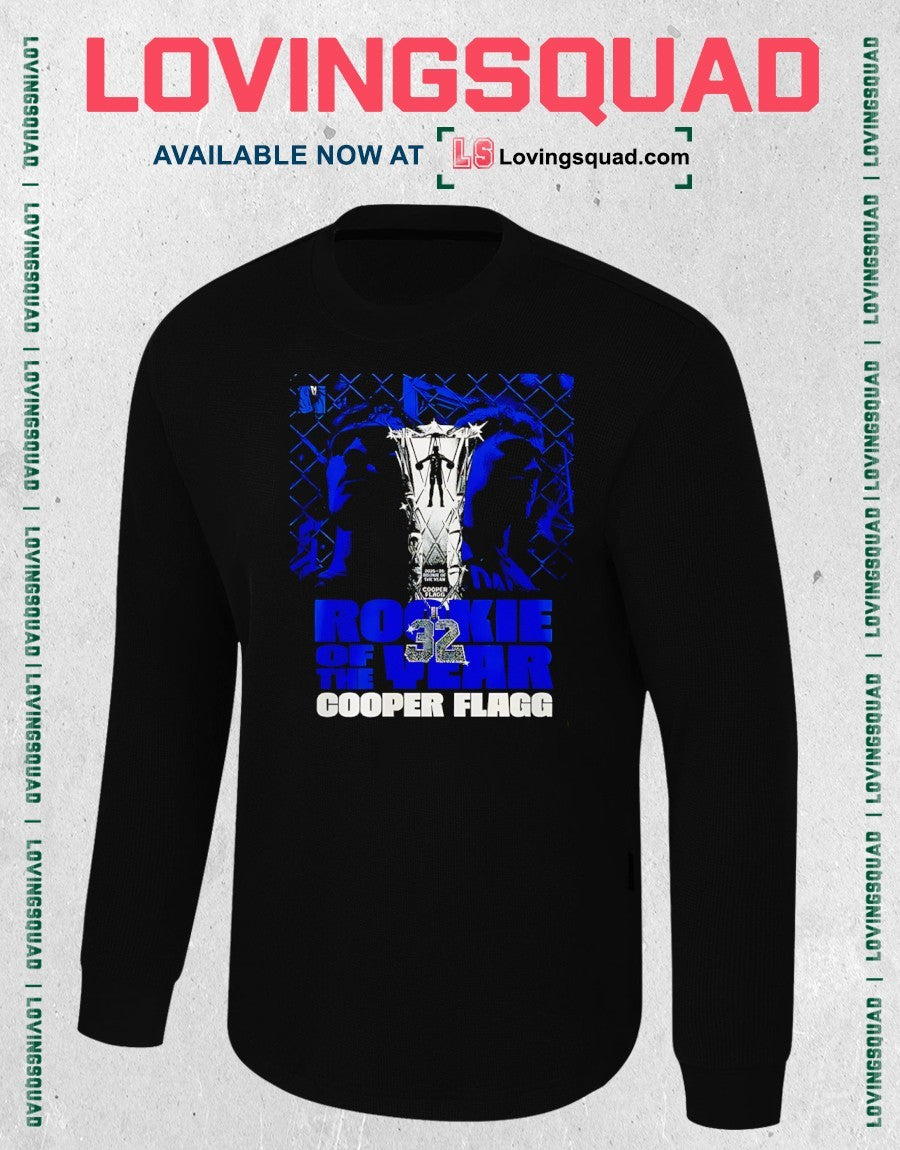Dallas Mavericks Cooper Flagg 2025-26 Rookie Of The Year Shirt