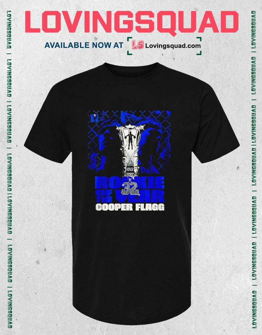 Dallas Mavericks Cooper Flagg 2025-26 Rookie Of The Year Shirt