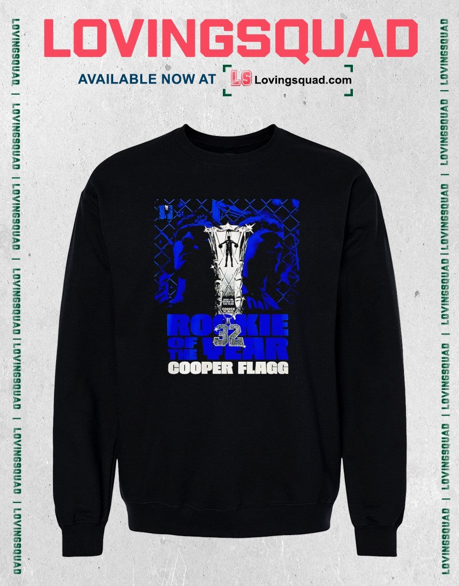 Dallas Mavericks Cooper Flagg 2025-26 Rookie Of The Year Shirt