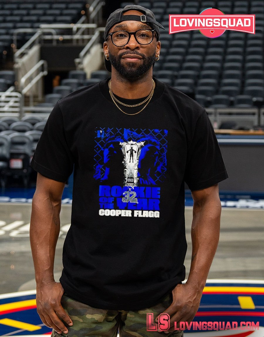 Dallas Mavericks Cooper Flagg 2025-26 Rookie Of The Year Shirt